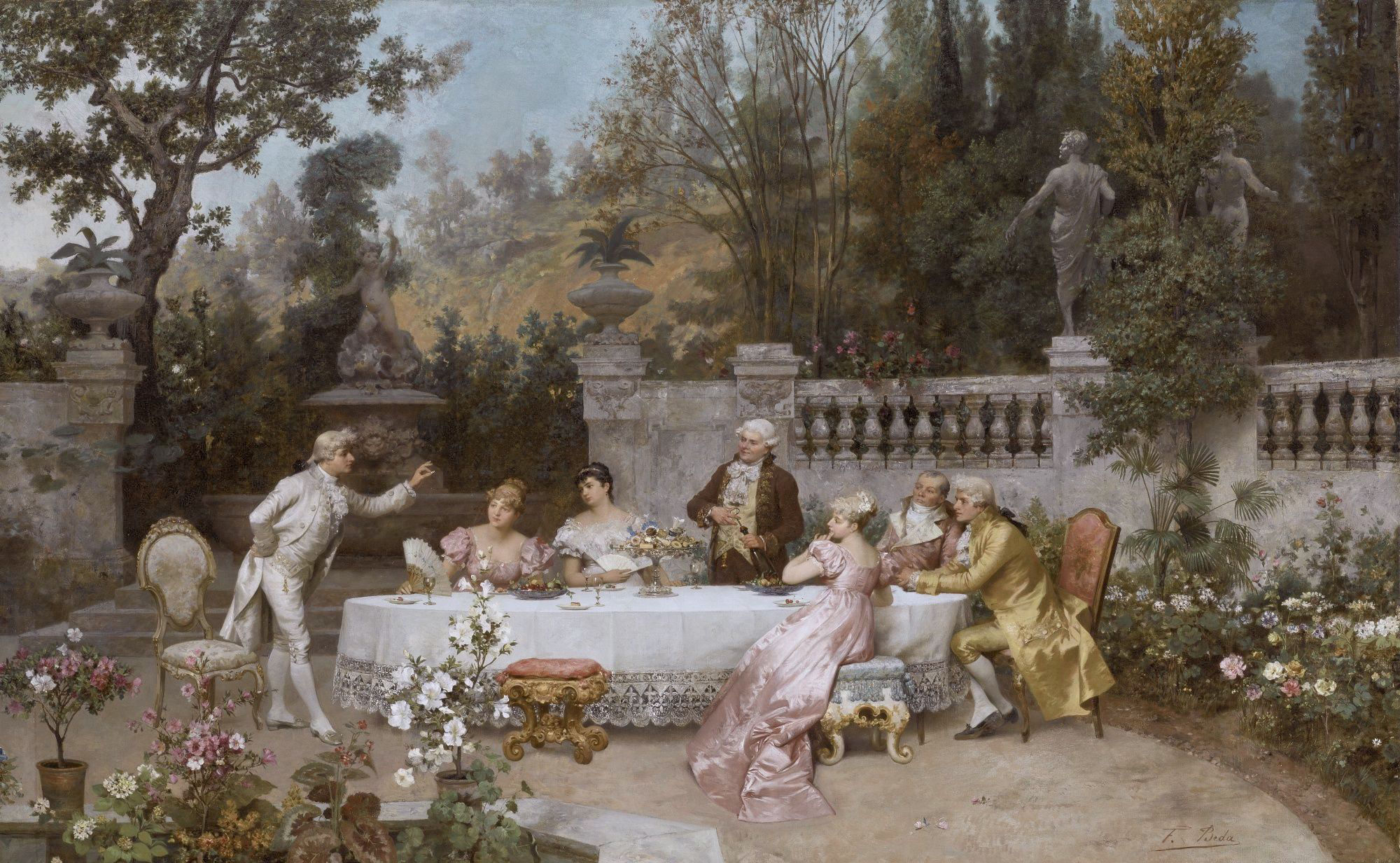 Франческо Беда (1840-1900). Обручение
