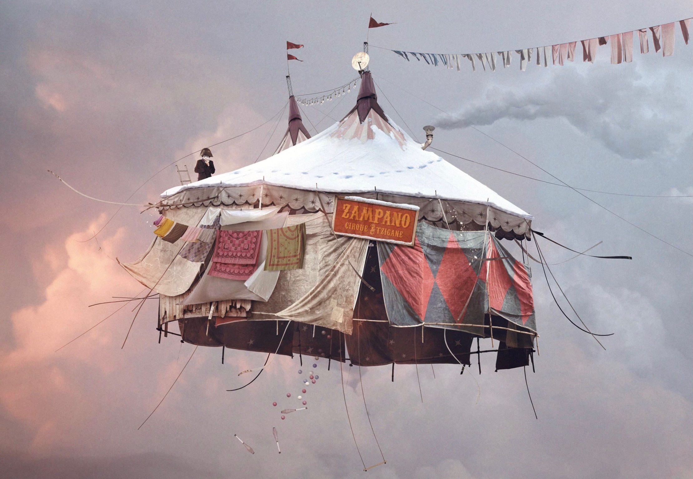 Фото: Лоран Шере (Laurent Chéhère) «Flying Houses»